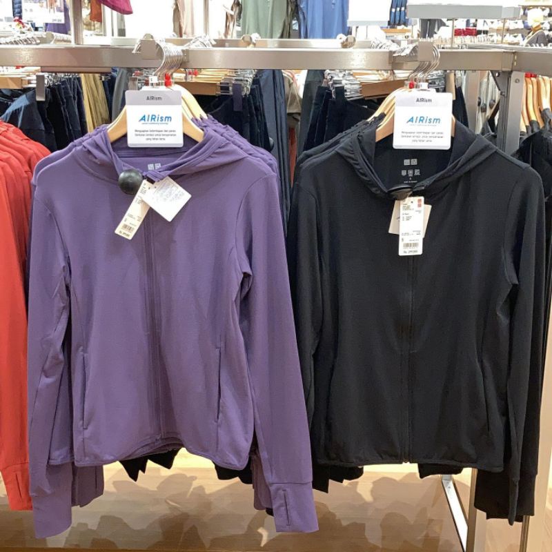 uniqlo jaket airism uv protection sale