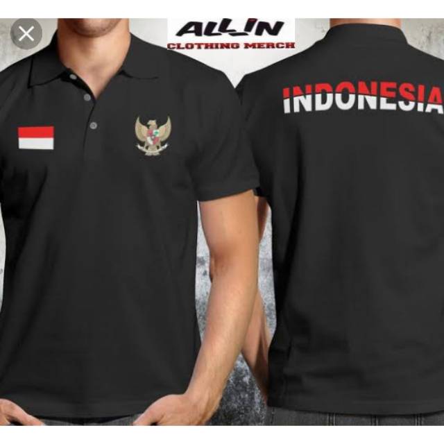 KAOS POLO GARUDA INDONESIA TERBARU POLO SHORT GARUDA INDONESIA KEREN