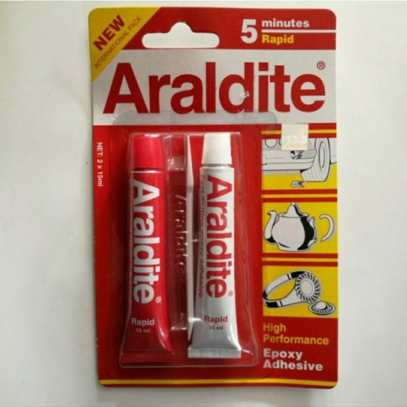 

KINGS Lem Besi Epoxy 5Menit Rapid Araldite Merah Terlaris, Terbaru, dan Termurah
