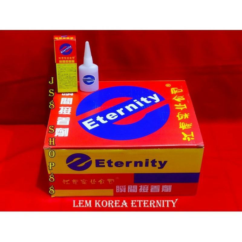 

[ ORIGINAL ] Lem Korea Eternity Import 100% Original - Lem Cair Serbaguna - Lem Setan