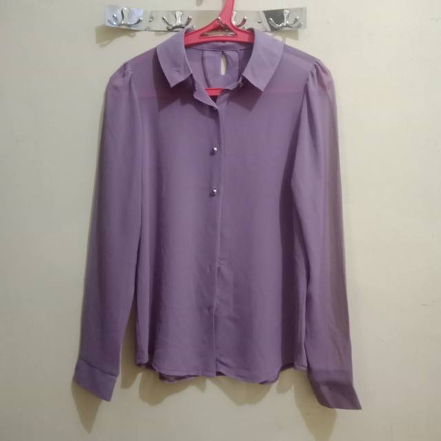 [PRELOVED] KEMEJA TRANSPARAN