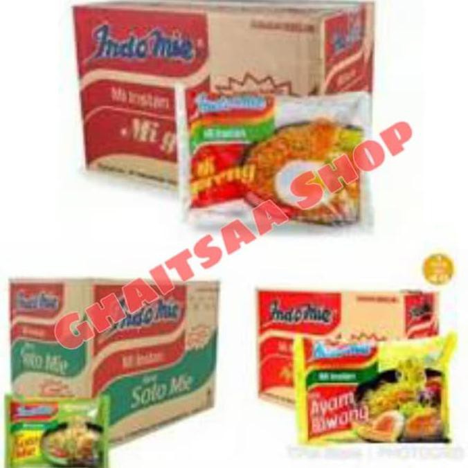 

Terlaris# Indomie Mix/Campur Goreng & Kari Ayam 1 Dus