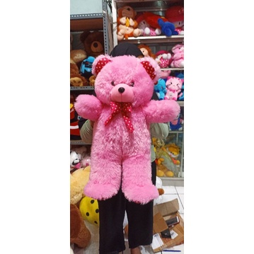 Boneka Beruang Jumbo Jojon 1 Meter Bahan Lembut