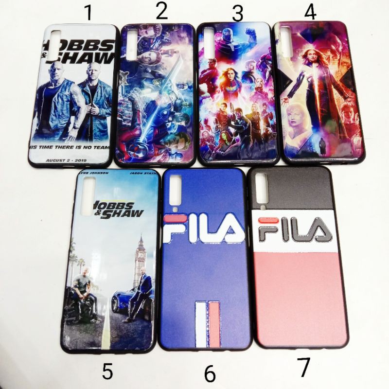 CASE SOFTCASE Motif KARAKTER Cowo [TERBARU] Samsung A7 2018