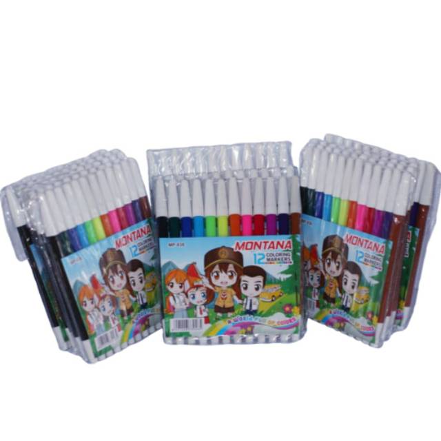 

Spidol 12 Warna Ter Murah@