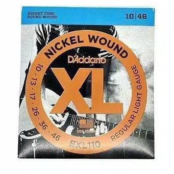 Senar Gitar Elektrik D'addario String EXL130 EXL120 EXL110 EXL115