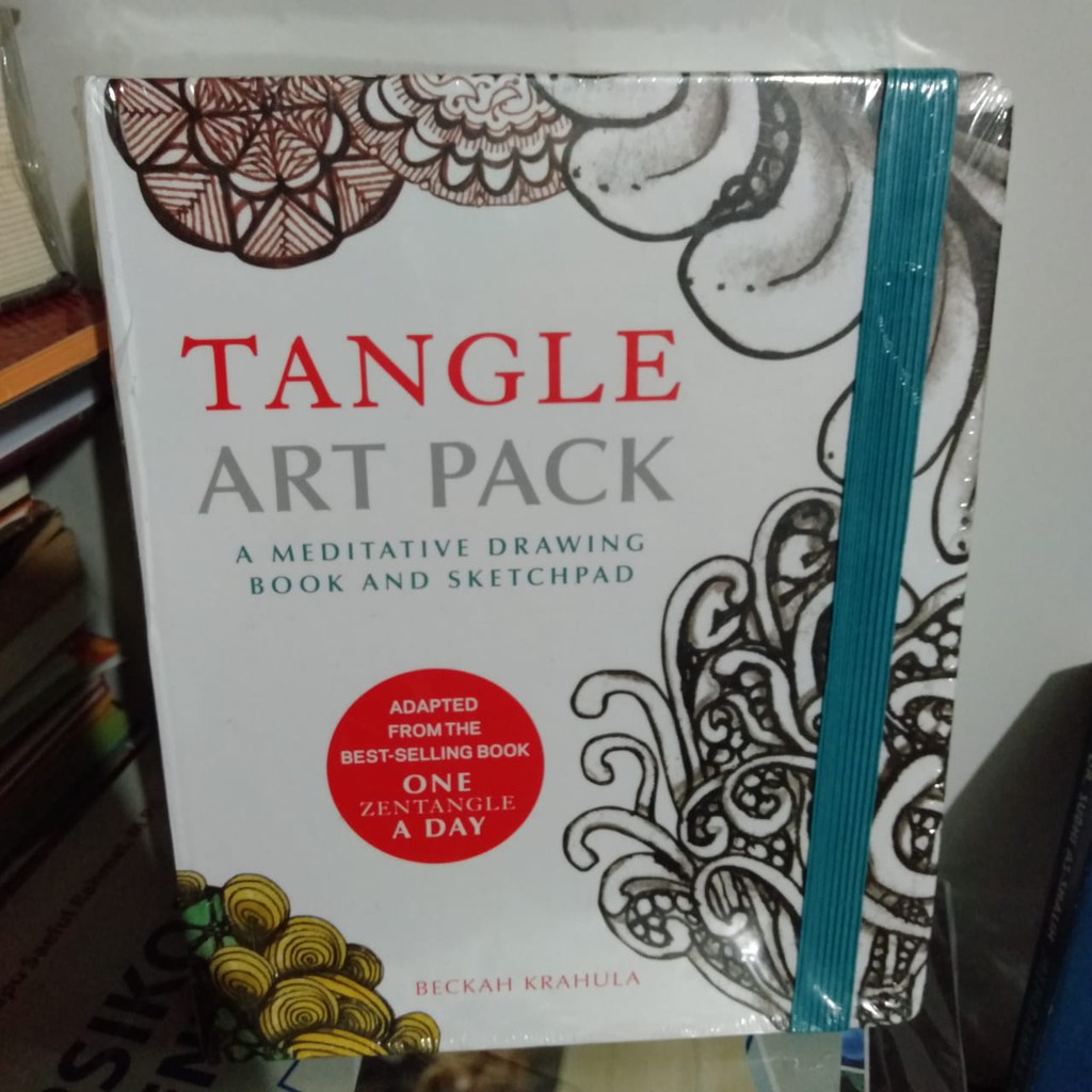 

Tangle Art Pack A Meditative Drawing Book and Sketchpad