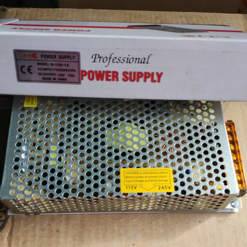 Power Supply Jaring 12Volt 10Ampere