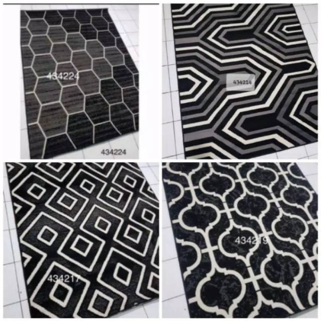 Karpet permadani 160 x 210 motif menarik