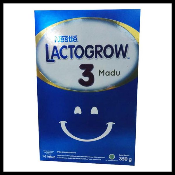 Lactogrow 3 180gr/350gr/750gr - Susu Formula 1-3 Tahun