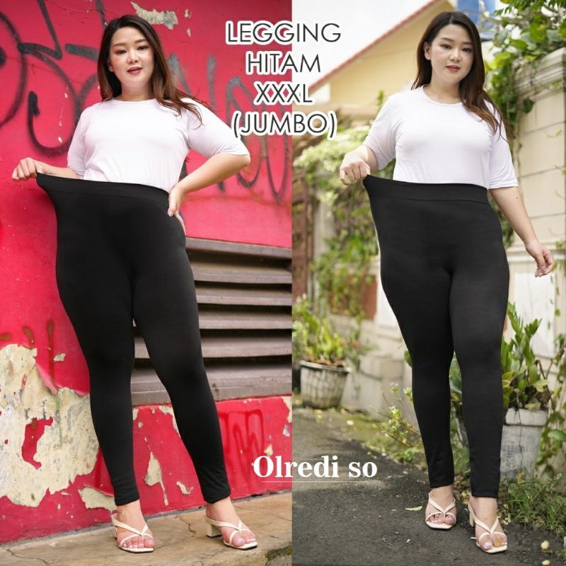 LEGGING JUMBO / Legging Tebal Premium / Legging Bahan Import / Legging XXXL