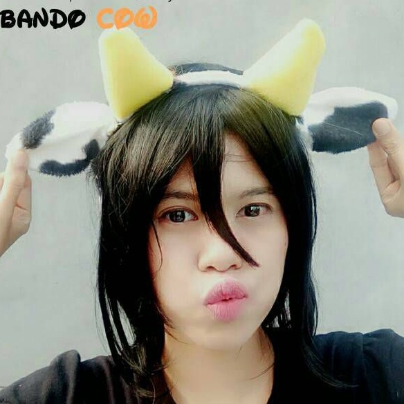 Bando karakter sapi cosplay cow halloween festival carnival party sexy cute fashion buffy kawaii