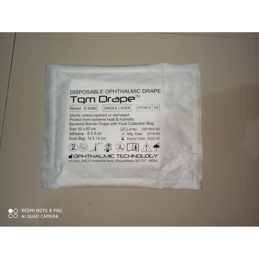 Eye Drape / Ophthalmic Drape