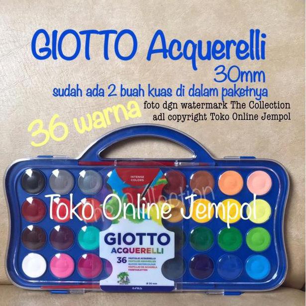 

ATK0626GT 36 WARNA GIOTTO ACQUERELLI 353600 WATERCOLOUR BLOCK CAT AIR