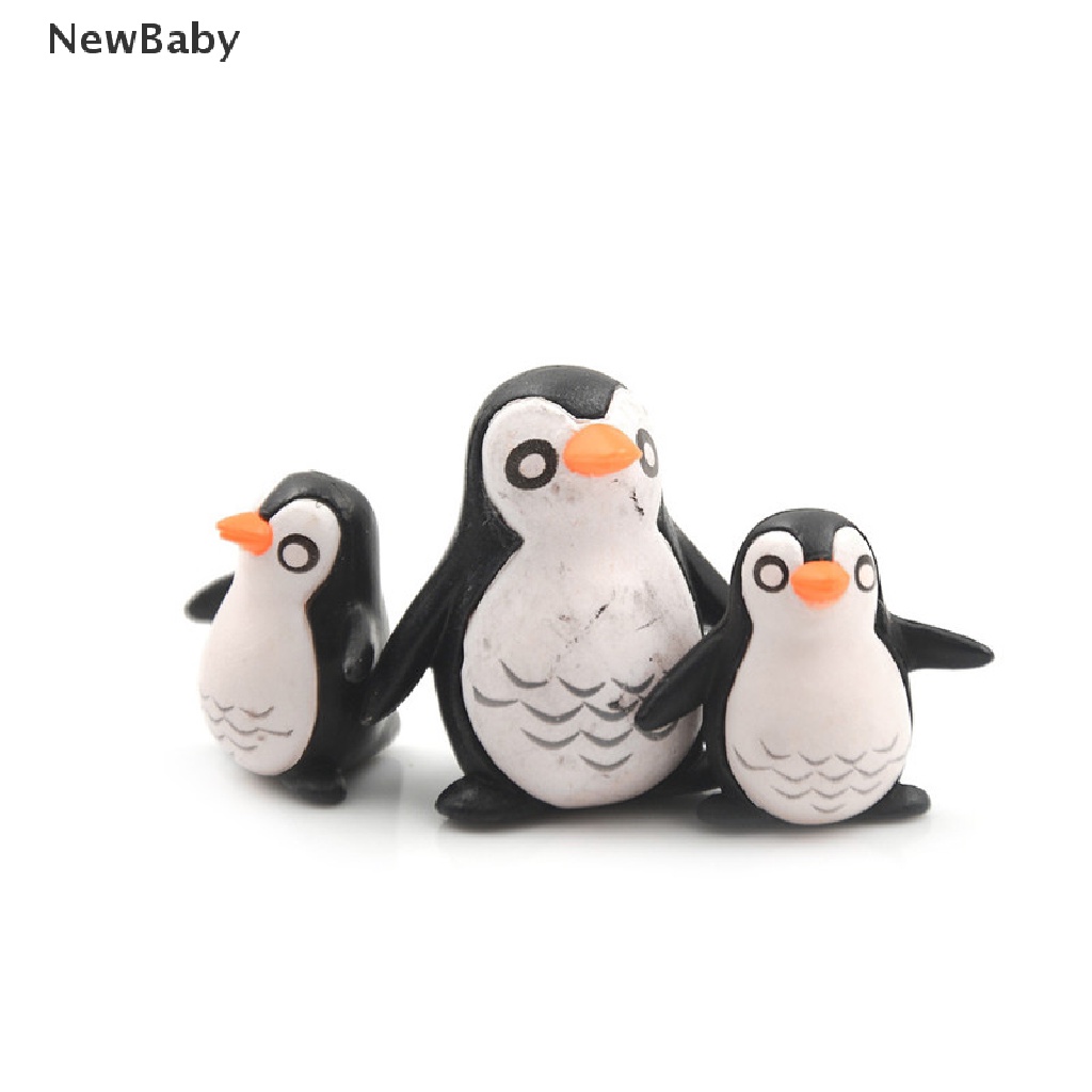 Newbaby 5Pcs Miniatur Pinguin DIY Untuk Dekorasi Rumah Boneka