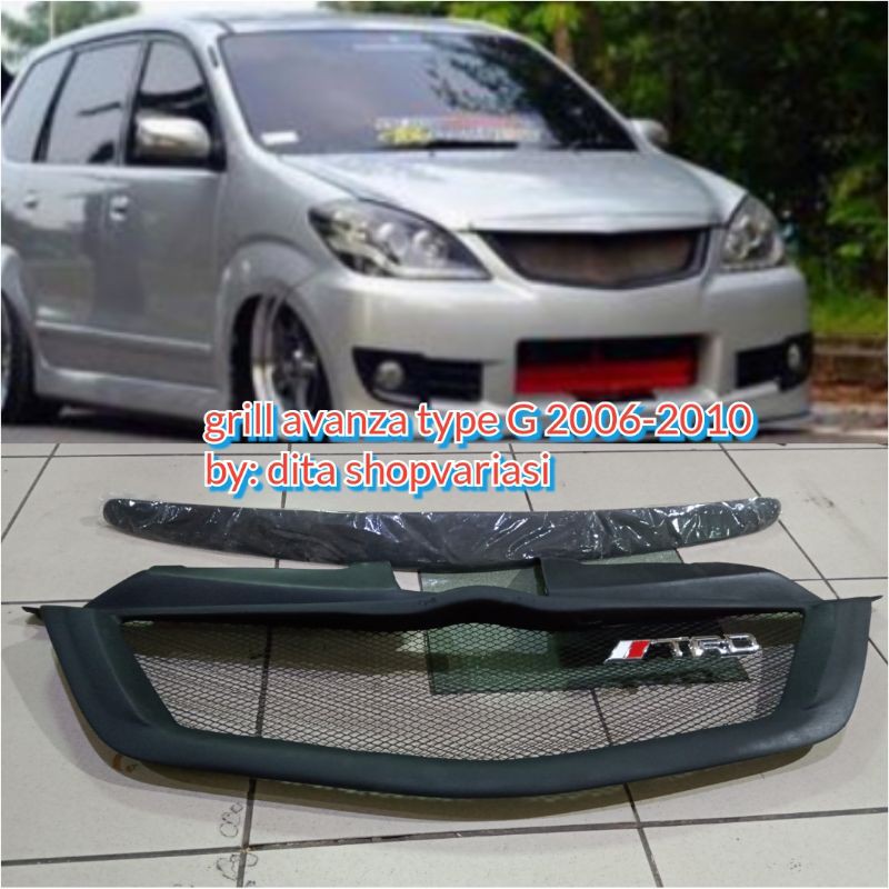 grill avanza 2007/2010 type G vvti