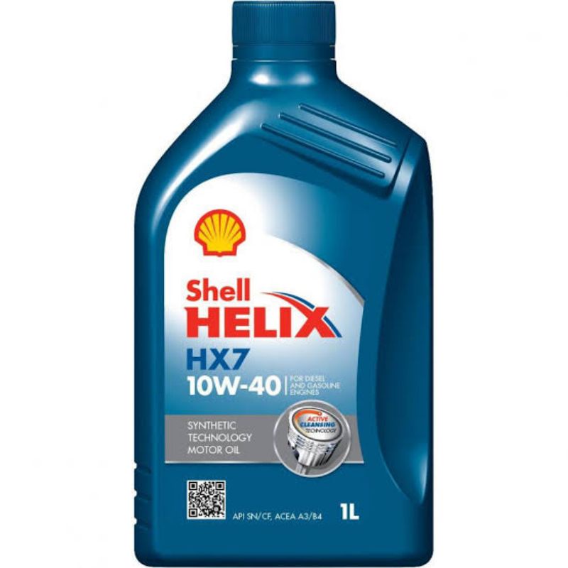 Oli Mesin Bensin Diesel Shell Helix HX7 10w40 Liter