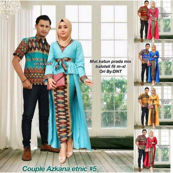 KEBAYA MODERN -  Batik Couple Azkana Etnic #5