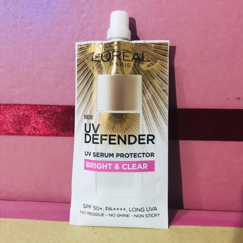 loreal uv defender sachet