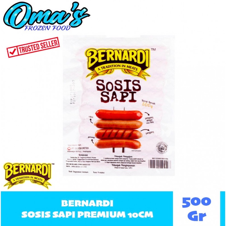 

BERNARDI SOSIS SAPI PREMIUM 10 CM 500 GR