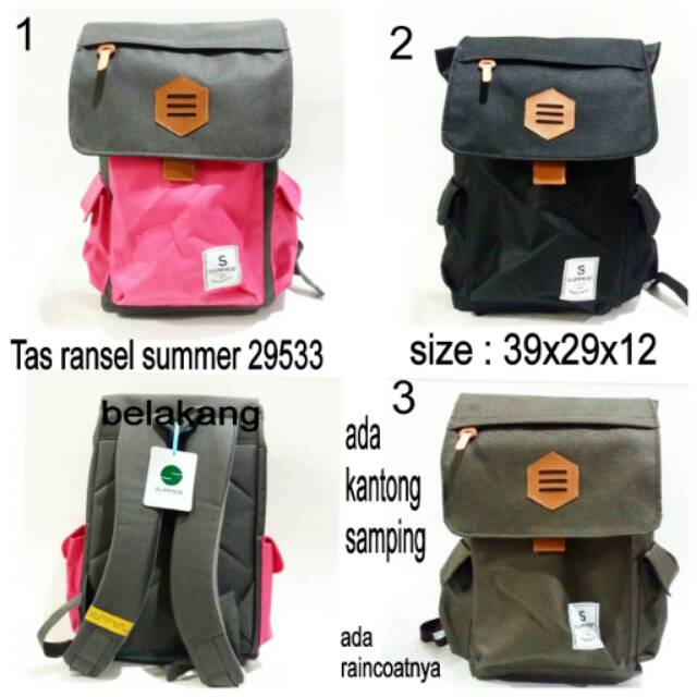 Tas ransel summer 29533 backpack wanita murah