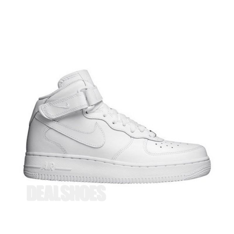 Nike Air Force One Mid Triple White Original 100% BNIB 314195 113