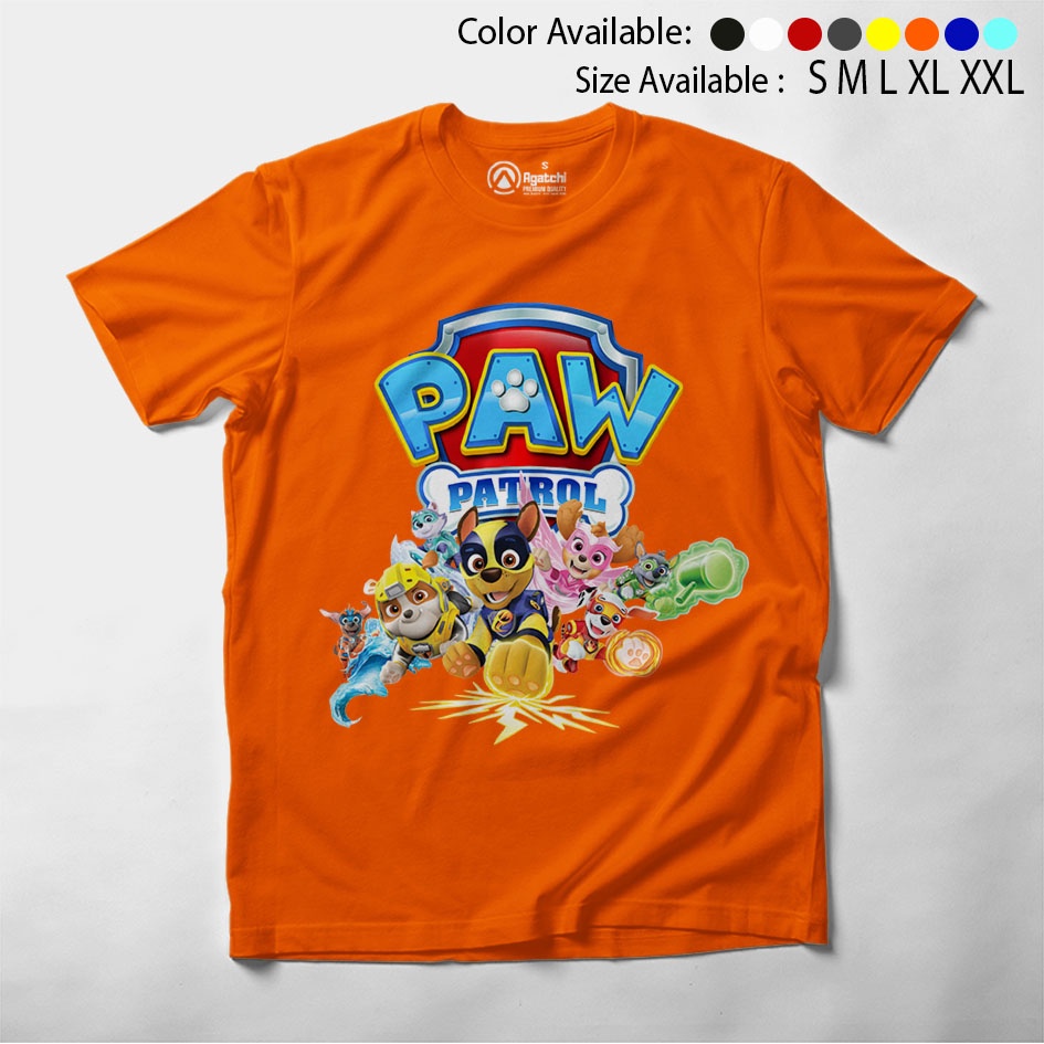 Kaos Atasan Anak Laki Laki Paw Patrol