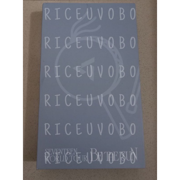 [READY] Sogo seventeen mini drum merchandise be the sun concert seoul ver.2 blue SEALED