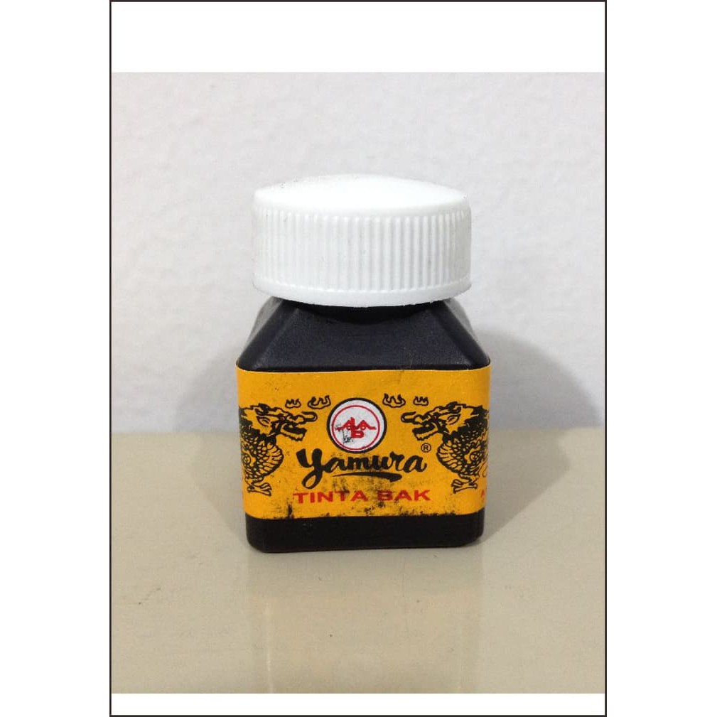 Tinta Bak Tinta Cina Yamura 8ml 8 Ml Kaligrafi Yamura Black Ink Black Color Colour Indonesia