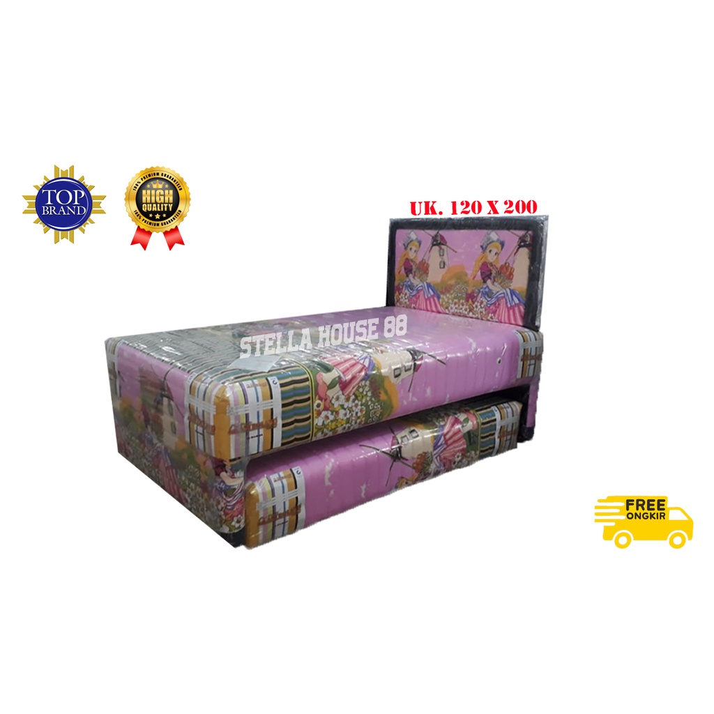 Springbed Bagus / Springbed murah / 2 in 1 / Kasur Awet / Kasur Springbed / Harga Kasur / kasur 120 