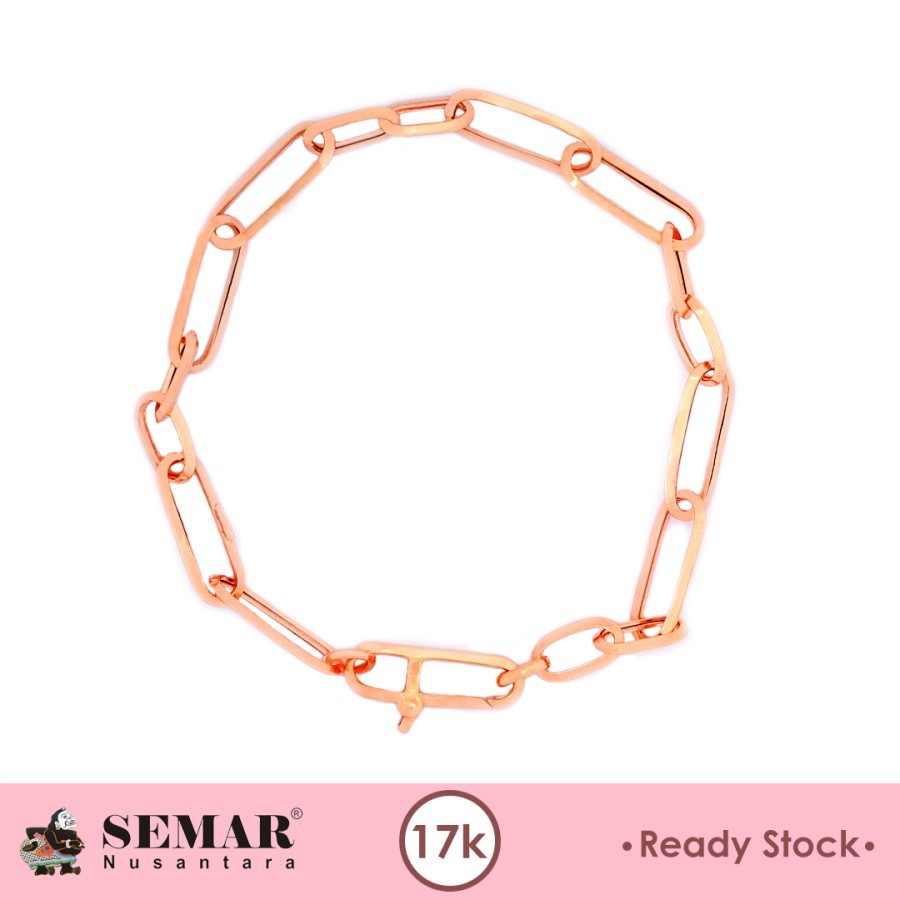 Gelang Emas Vancy Tena Gold 17K Semar  Nusantara  Shopee 