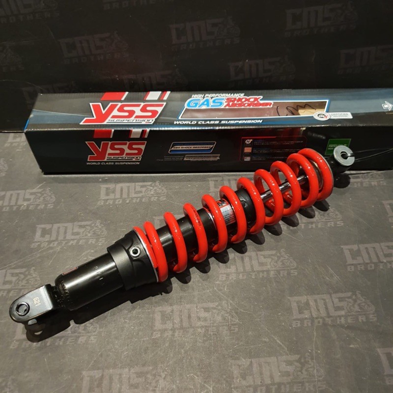 Monoshock Shockbreaker Sok Belakang YSS Hybrid DTG KLX Merah
