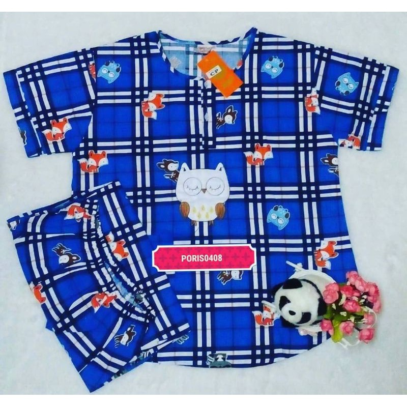 Baju Tidur Katun Wanita CP &quot;HOKI&quot; (Happy)