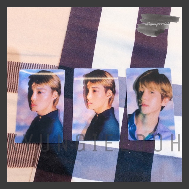 EXO SEASON GREETING 2019 LENTICULAR PHOTOCARD