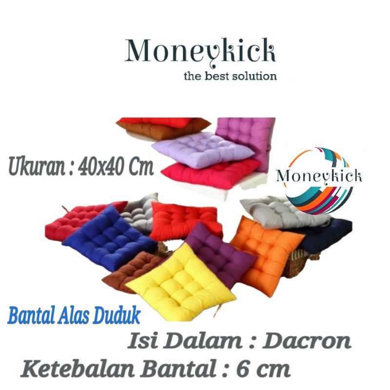 BANTAL ALAS DUDUK KURSI / BANTAL DUDUK IBU HAMIL / BANTAL KURSI DUDUK LANTAI MURAH POLKADOT