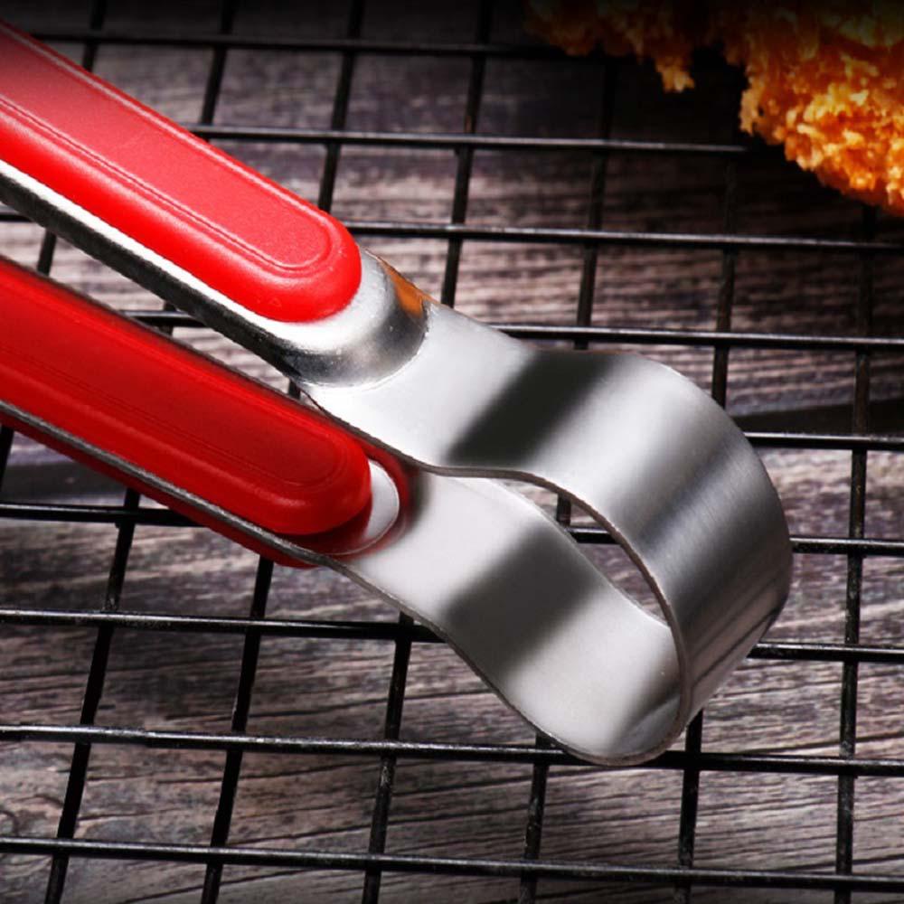 [Elegan] Klip Spaghetti Tahan Korosi Penjepit BBQ Stainless Steel Peralatan Masak Jepitan Aksesoris Dapur Penjepit BBQ