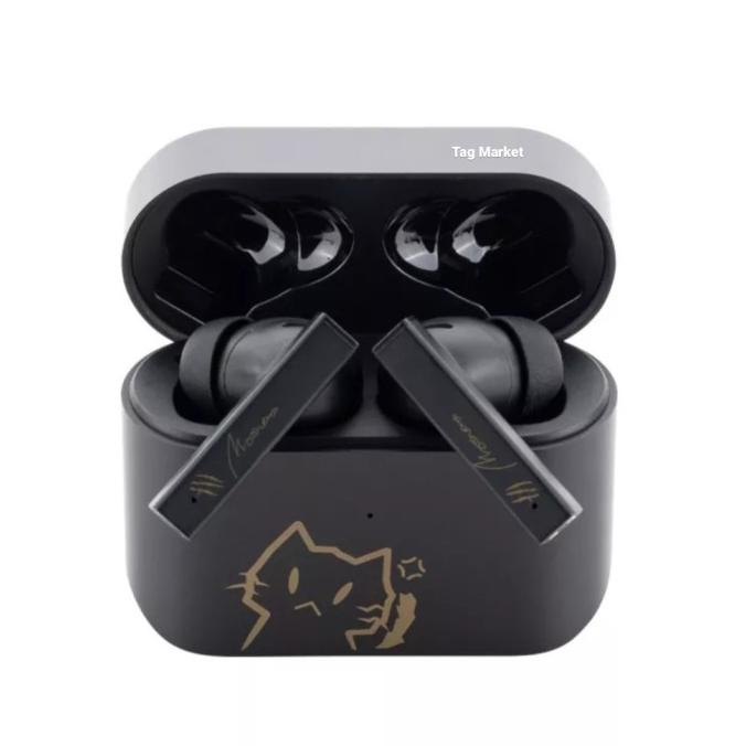 Moondrop Nekocake Kuroneko TWS Wireless Bluetooth in Ear Earphone - Kuroneko