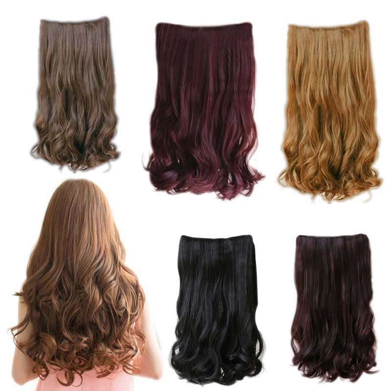 Bb Wig Rambut Palsu Desain Curly Bergelombang Warna Hitam Coklat Pirang Panjang 60cm Untuk Wanita Shopee Indonesia