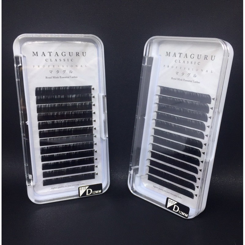 Mataguru Classic Eyelash Extension / Tanam Bulumata Palsu D0.05, 0.07, 0.10, 0.15