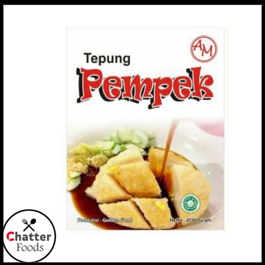 

(Chatter Foods) Tepung Pempek AM 200gr Tepung Serbaguna Praktis Simpel