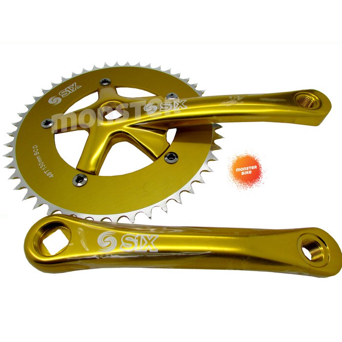 Crank Set S1X BCD 130 165mm 48T Silver