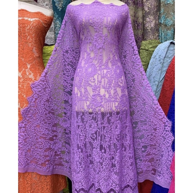 Semi Prancis Fatmawati motif Rumah adat Premium Quality 3D