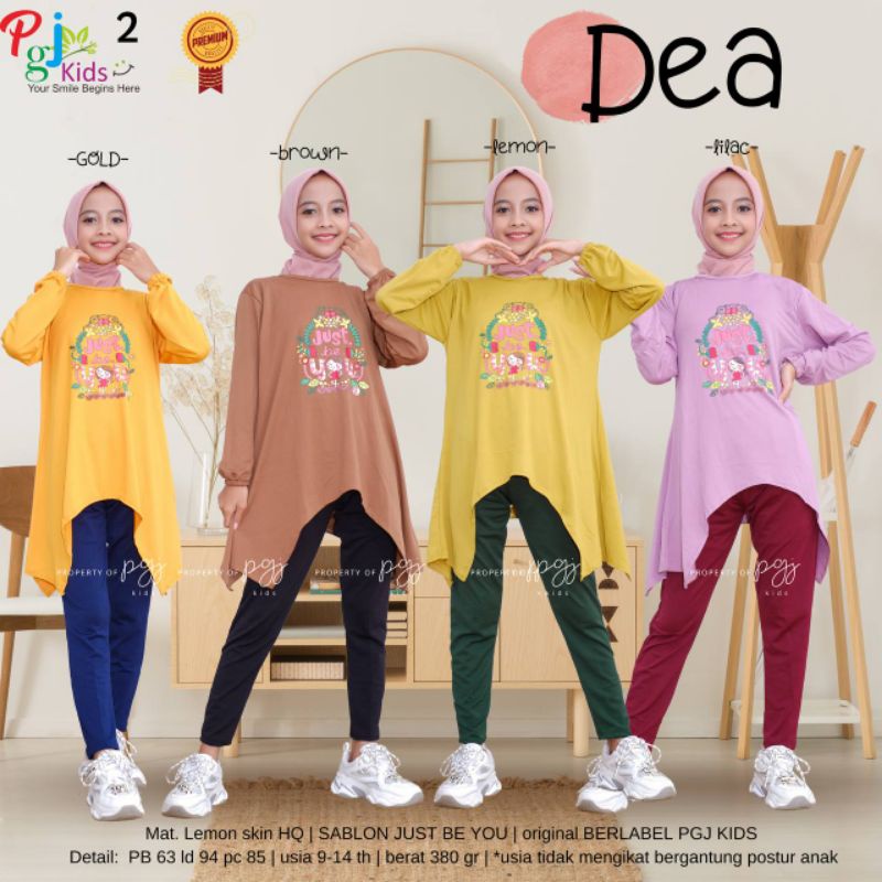 DEA SET TEENS BEST ORIGINAL PRODUK BY PGJ KIDS 2