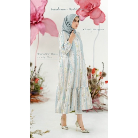 Florian shirt dress riamiranda x Buttonscarves