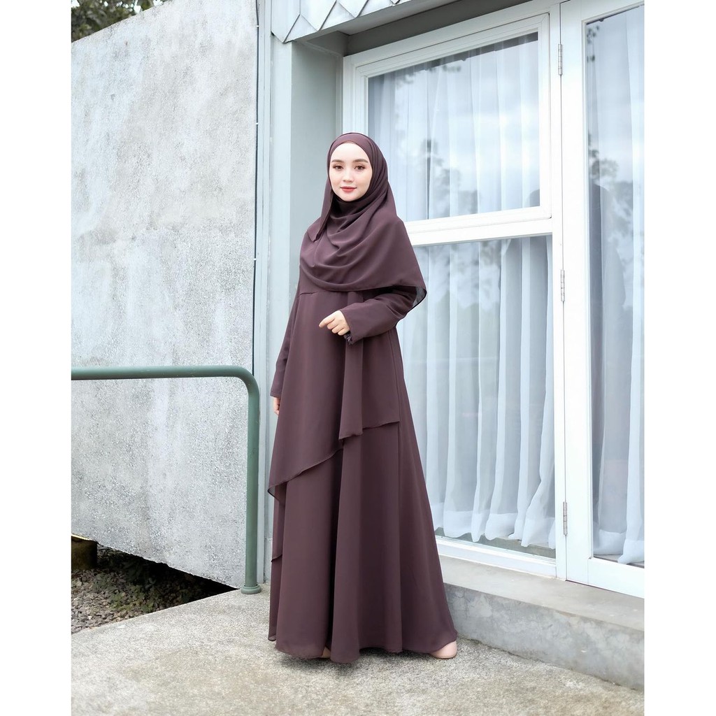 100% REALPICT nizwa dress terbaru // harga promo bahan ceruty babydoll