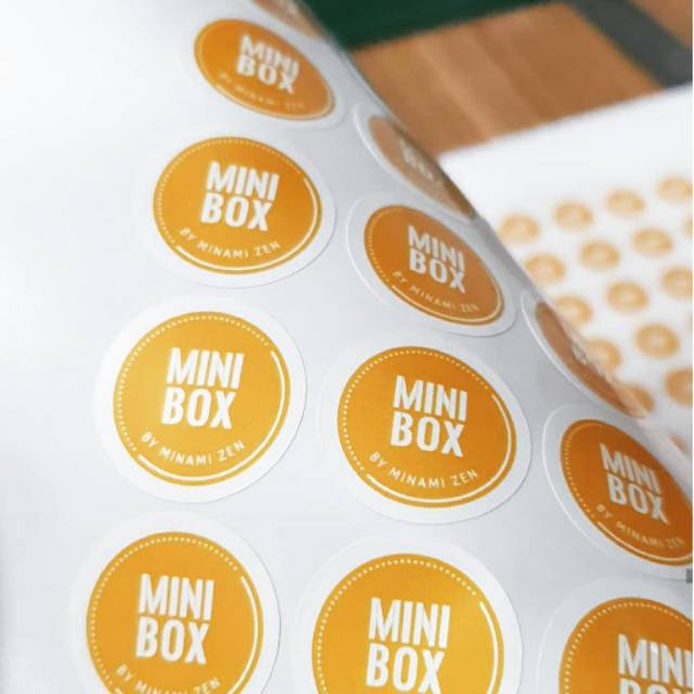 

MIN ORDER 100 PCS!!! STICKER LABEL CUTTING BULAT MURAH