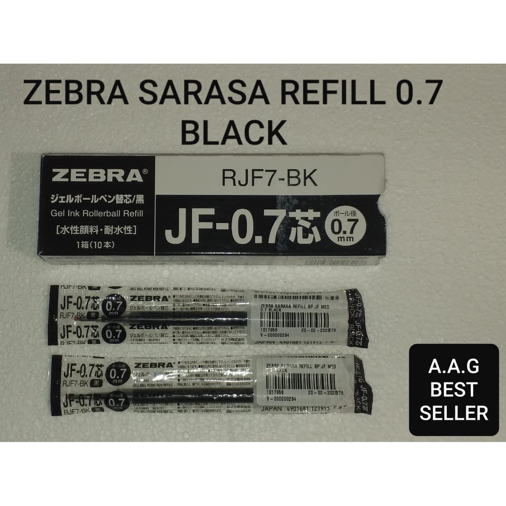 

ZEBRA SARASA REFILL 0.7 BLACK