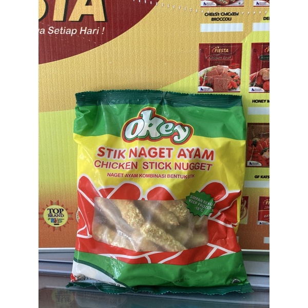 

OKEY STIK NAGET AYAM 500 gr