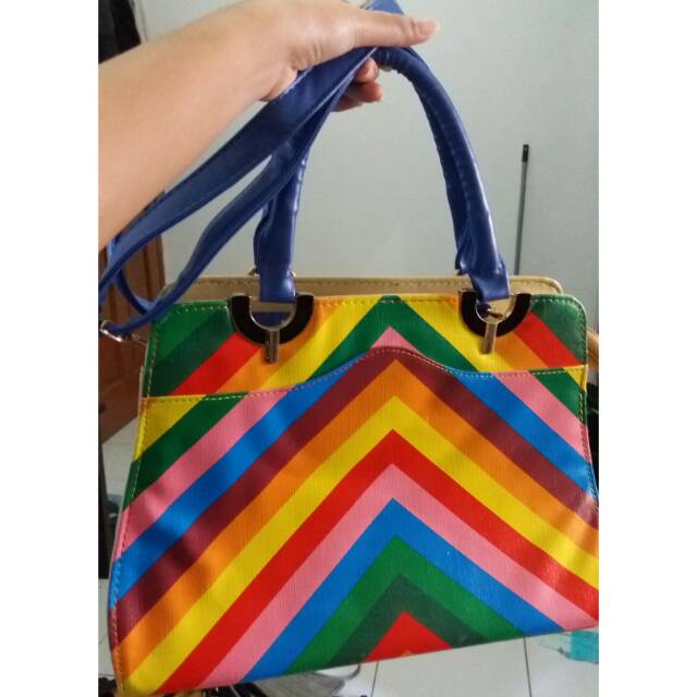 rainbow bag by LesFemmes