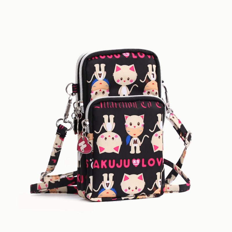 1001 IMPORT TAS DOMPET MINI  WANITA HARAJUKU WATERPROOF !!! - 3 VARIASI